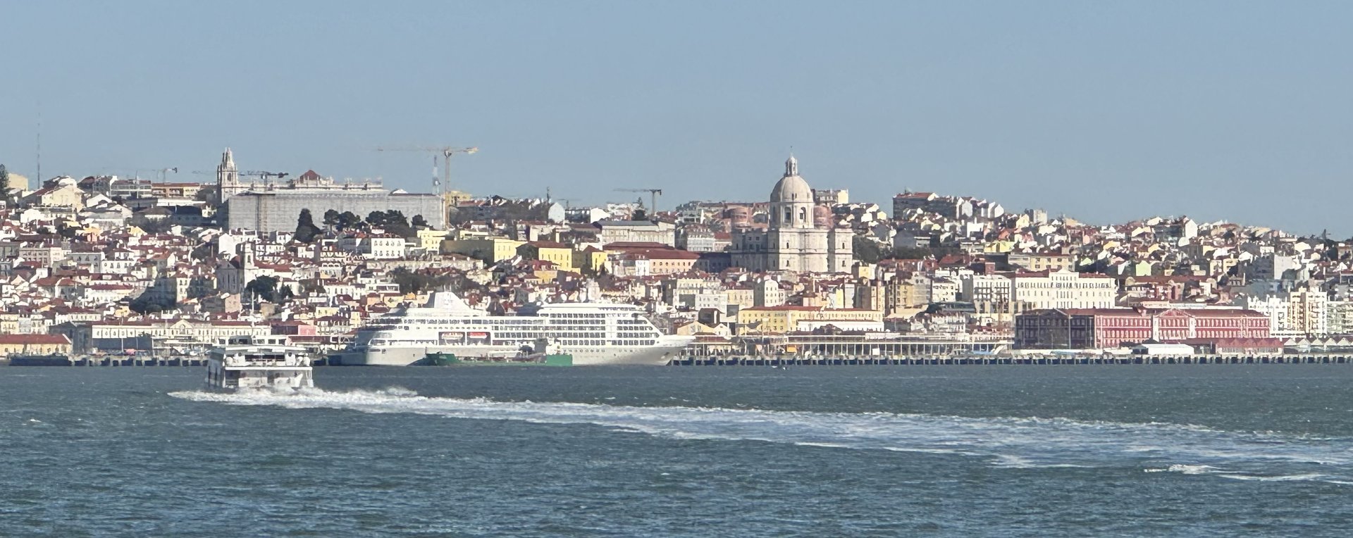 Lisbon from ferry