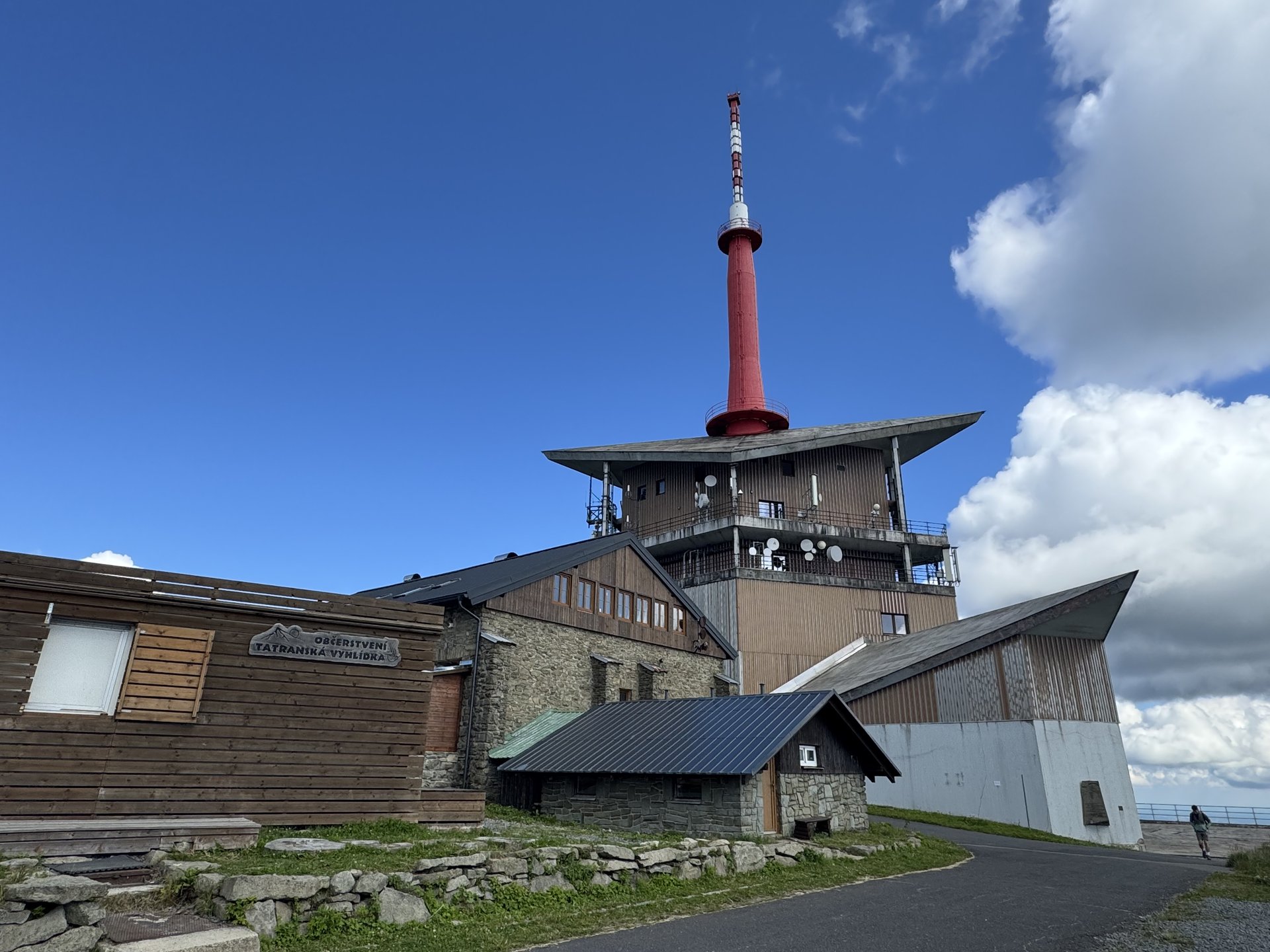 Na vrcholu Lysé Hory