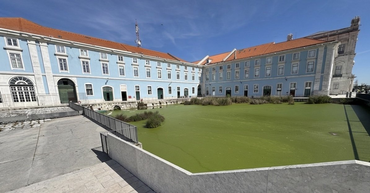 The Portuguese navy building
